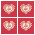 Home Sweet Home Set Of Four Cork Coasters - Joe’s Haven