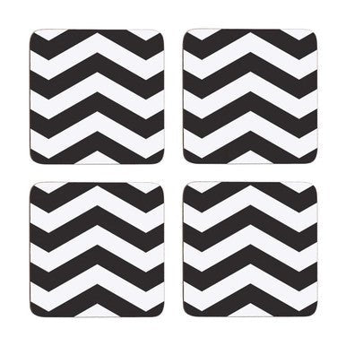 Chevron Set Of Four Coasters - Joe’s Haven
