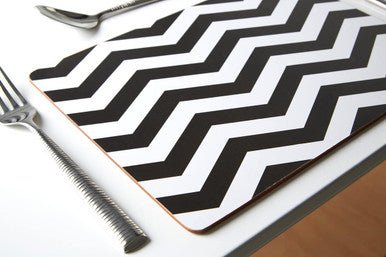 Chevron Set Of Four Placemats - Joe’s Haven