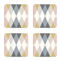 Cirque Harlequin Set Of Four Coasters