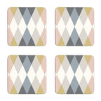 Cirque Harlequin Set Of Four Coasters