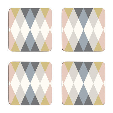 Cirque Harlequin Set Of Four Coasters
