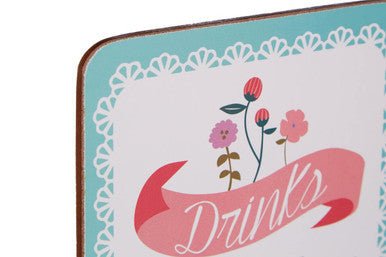 Set Of Four Amelie Cork Coasters - Joe’s Haven