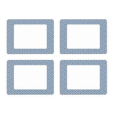 Casablanca Set Of Four Blue Placemats - Joe’s Haven