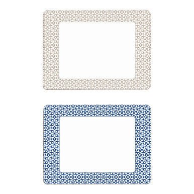 Casablanca Set Of Four Blue Placemats - Joe’s Haven