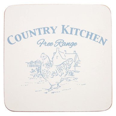 Country Kitchen Set Of Four Cork Coasters - Joe’s Haven