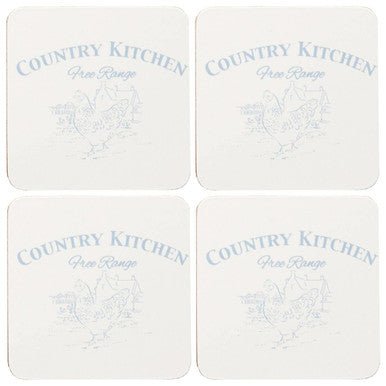 Country Kitchen Set Of Four Cork Placemats - Joe’s Haven