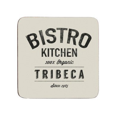 Bistro Set Of Four Square Coasters - Joe’s Haven