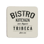 Bistro Set Of Four Square Coasters - Joe’s Haven