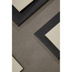 Geome Reversible Black And Cream Placemat And Coaster Set Of 4 - Joe’s Haven