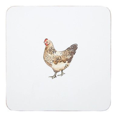 Set Of Four Mrs Henderson Cork Coasters - Joe’s Haven