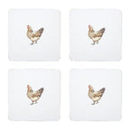 Set Of Four Mrs Henderson Cork Coasters - Joe’s Haven