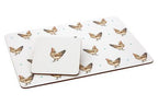 Set Of Four Mrs Henderson Cork Coasters - Joe’s Haven