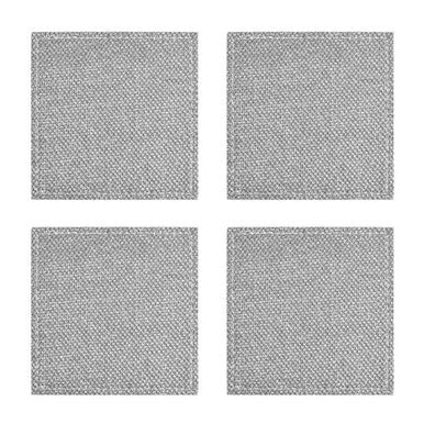 Set Of 4 Silver Glitter Coasters - Joe’s Haven