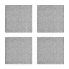 Set Of 4 Silver Glitter Coasters - Joe’s Haven
