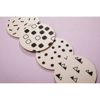 Mimo Set Of 4 Eclectic All Sorts Coasters - Joe’s Haven