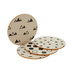 Mimo Set Of 4 Eclectic All Sorts Coasters - Joe’s Haven