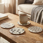 Mimo Set Of 4 Eclectic All Sorts Coasters - Joe’s Haven