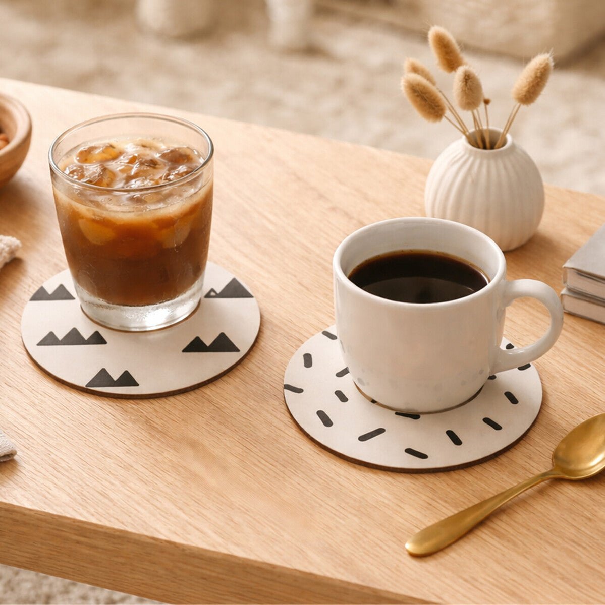Mimo Set Of 4 Eclectic All Sorts Coasters - Joe’s Haven