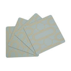 Frosted Deco Set Of 4 Green Coasters - Joe’s Haven