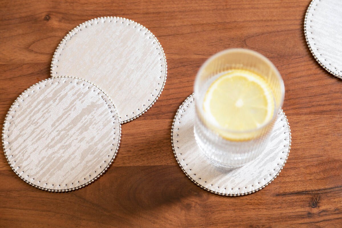 Knightsbridge Set Of 4 Round Coasters - Joe’s Haven