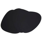 Catlins Pebble 4Pc Black Leather Placemats - Joe’s Haven