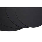 Catlins Pebble 4Pc Black Leather Placemats - Joe’s Haven