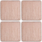 Knightsbridge Set Of 4 Square Coasters - Joe’s Haven