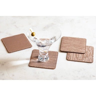 Knightsbridge Set Of 4 Square Coasters - Joe’s Haven