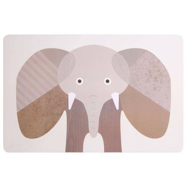 Effy Set Of 2 Elephant Placemat And Coaster - Joe’s Haven