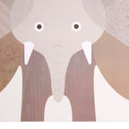 Effy Set Of 2 Elephant Placemat And Coaster - Joe’s Haven