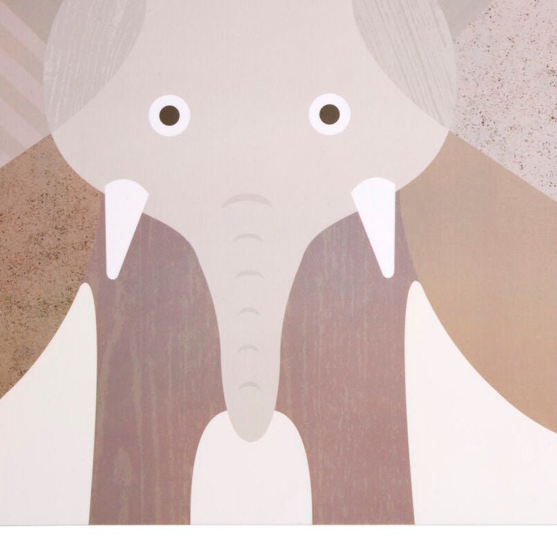 Effy Set Of 2 Elephant Placemat And Coaster - Joe’s Haven