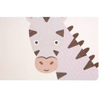 Effy Set Of 2 Zebra Placemat And Coaster - Joe’s Haven