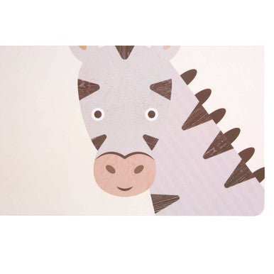 Effy Set Of 2 Zebra Placemat And Coaster - Joe’s Haven