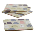 Calcot 4Pc Square Wild Cottage Coasters - Joe’s Haven