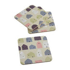 Calcot 4Pc Square Wild Cottage Coasters - Joe’s Haven