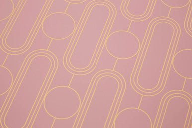 Frosted Deco Set Of 4 Pink Placemats - Joe’s Haven