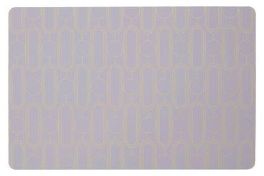 Frosted Deco Set Of 4 Lilac Placemats - Joe’s Haven