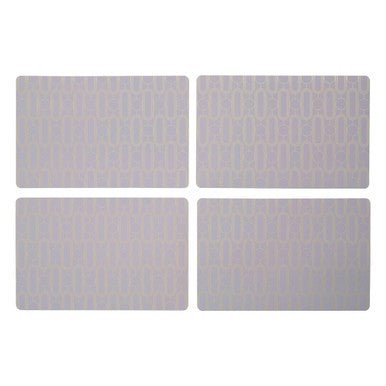 Frosted Deco Set Of 4 Lilac Placemats - Joe’s Haven