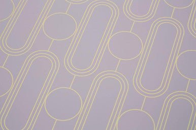 Frosted Deco Set Of 4 Lilac Placemats - Joe’s Haven