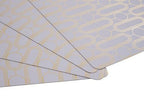 Frosted Deco Set Of 4 Lilac Placemats - Joe’s Haven