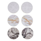 Mimo 6Pc Marble Effect Assorted Cork Coasters - Joe’s Haven