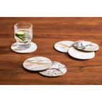 Mimo 6Pc Marble Effect Assorted Cork Coasters - Joe’s Haven