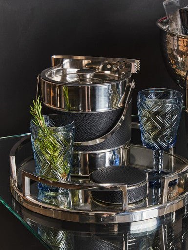 Mixology Set Of Four Black Coasters - Joe’s Haven