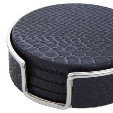 Mixology Set Of Four Black Coasters - Joe’s Haven