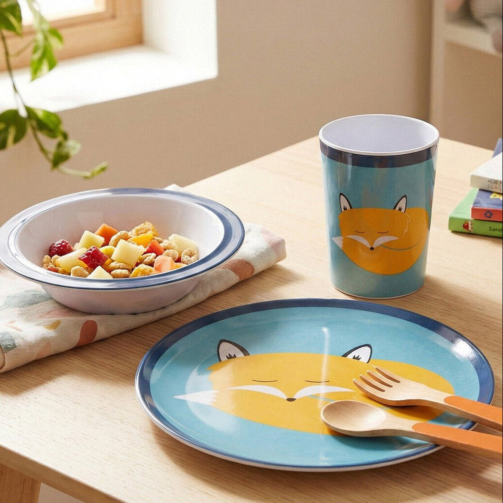 Mimo Kids Felix Fox Dinner Set - Joe’s Haven