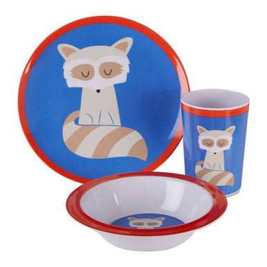 Mimo Kids Ralph Raccoon Dinner Set - Joe’s Haven