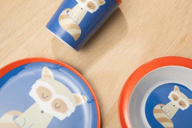 Mimo Kids Ralph Raccoon Dinner Set - Joe’s Haven