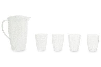 Romm 2.2L Plastic Pitcher With 4 Cups - Joe’s Haven