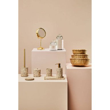 Abbie Ribbed Glass Storage Jar 1300 ml - Joe’s Haven